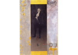 VR3-50 Gustav Klimt - Portrét Josefa Lewinského