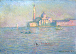 VCM 144 Claude Monet - San Giorgio Maggiore za soumraku