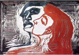 VEM13-38 Edvard Munch - Muž a žena