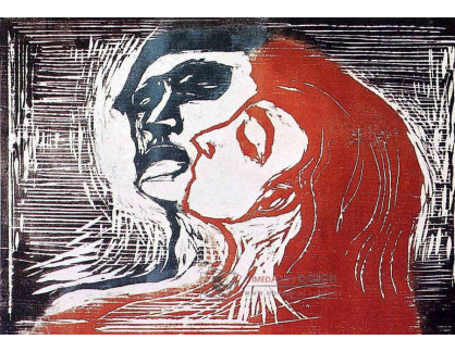 VEM13-38 Edvard Munch - Muž a žena