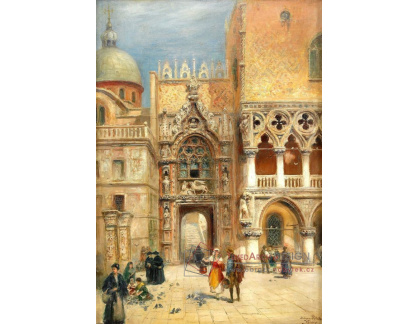VSO1473 Frans Wilhelm Odelmark - Dóžecí palác v Benátkách
