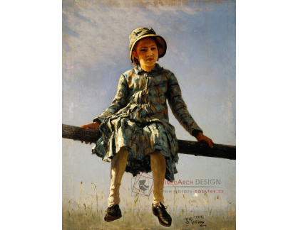 VSO 442 Ilja Repin - Portrét malířovy dcery