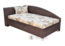 ANDREW, postel rohová 140x200cm, pevně načalouněná matrace, výběr provedení