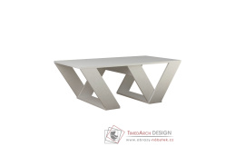 PIPRA, konferenční stolek 110x60cm, bílá