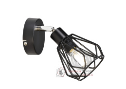 OKIRA 2, nástěnná lampa, černá