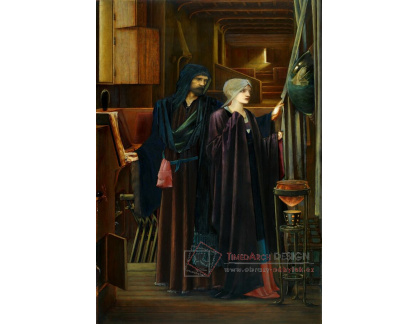 A-5691 Edward Burne-Jones - Čaroděj