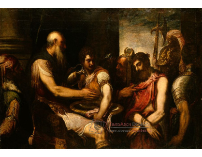 DDSO-3148 Andrea Schiavone - Kristus před Pilátem