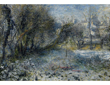 VR14-77 Pierre-Auguste Renoir - Zasněžená krajina