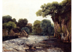 SO IV-162 Gustave Courbet - Jez u mlýna