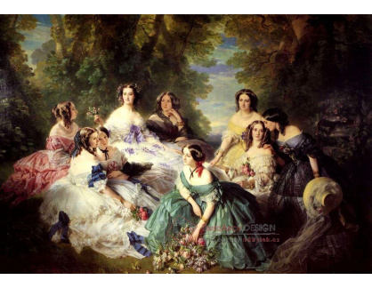 SO V-405 Franz Xaver Winterhalter - Císařovna Eugenie a její dvorní dámy