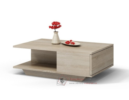 DERIK, konferenční stolek 90x60cm, dub sonoma