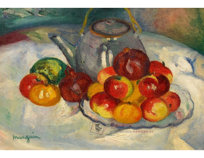 D-6639 Henri Manguin - Zátiší s jablky