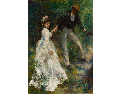 R14-105 Pierre-Auguste Renoir - Procházka
