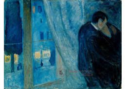 VEM13-23 Edvard Munch - Polibek u okna