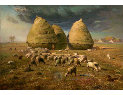 DDSO-2181 Jean-Francois Millet - Podzim v Haystacks