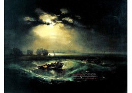 SO V-166 Joseph Mallord William Turner - Rybáři na moři