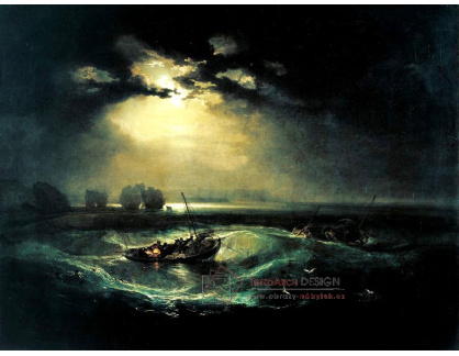 SO V-166 Joseph Mallord William Turner - Rybáři na moři