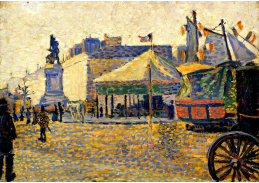 KO IV-480 Paul Signac - Náměstí v Clichy