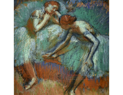 A-214 Edgar Degas - Dvě tanečnice