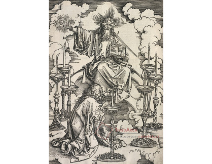 VR12-171 Albrecht Dürer - Vidění sedmi svícnů