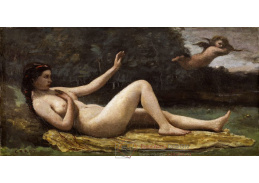 D-8367 Jean-Baptiste-Camille Corot - Akt s amorem