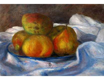 VR14-78 Pierre-Auguste Renoir - Zátiší s jablky a hruškami