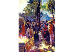 VF335 Friedrich Karl Ströher - Bleší trh v Paříži