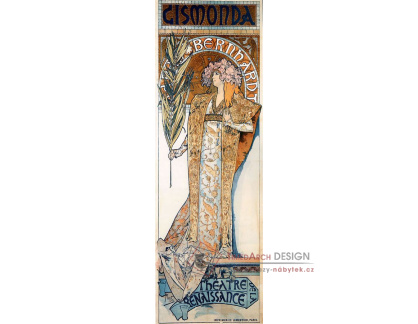 VAM125 Alfons Mucha - Gismonda