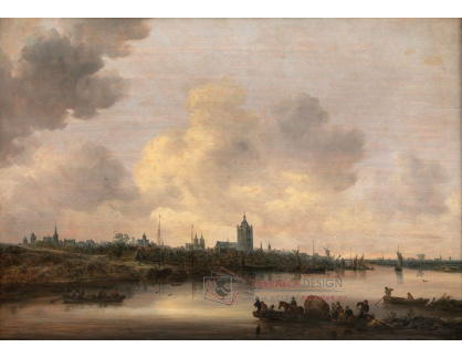 SO IX 258 Jan Josefsz van Goyen - Pohled na město Arnhem