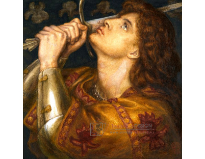 SO XII-476 Dante Gabriel Rossetti - Johanka z Arku