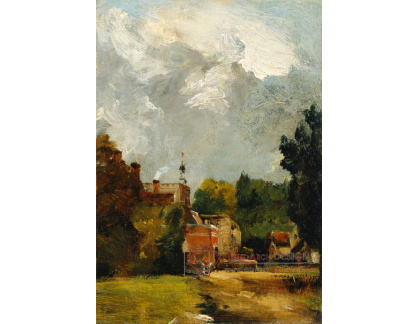 KO II-185 John Constable - Kostel východně od Bergholtu