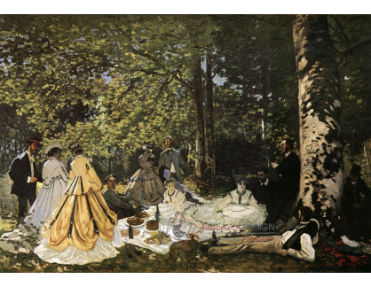 A-338 Claude Monet - Snídaně na trávě