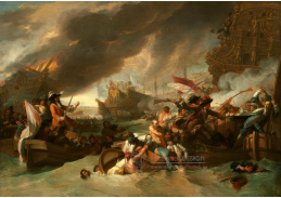 A-1955 Benjamin West - Bitva o La Hogue