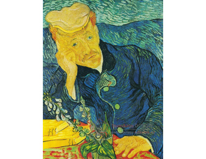A-3235 Vincent van Gogh - Portrét doktora Gacheta