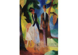 A-6115 August Macke - Lidé u modrého jezera