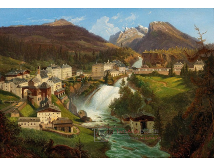 D-9344 Emil Ludwig Löhr - Pohled na Bad Gastein