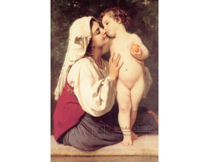 R15-13 Adolph William Bouguereau - Polibek