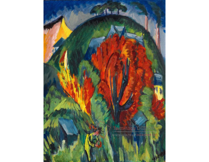 VELK 112 Ernst Ludwig Kirchner - Kopec v Jeně