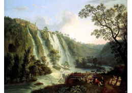 SO V-42 Jacob Philipp Hackert - Vila Maecenas a vodopády v Tivoli
