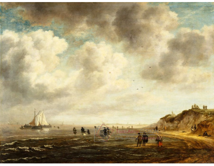 A-1093 Jacob van Ruisdael - Pohled na pláž