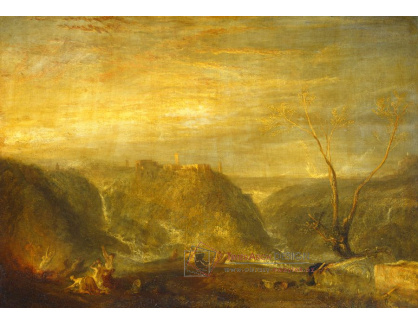 A-2348 Joseph Mallord William Turner - Únos Proserpiny