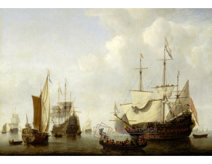 A-5569 Willem van de Velde - Holandské lodě