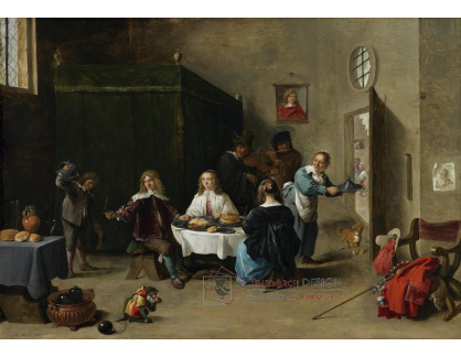 D-7106 David Teniers - Marnotratný syn