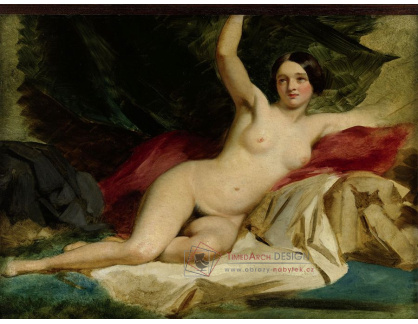 KO III-394 William Etty - Ležící ženský akt