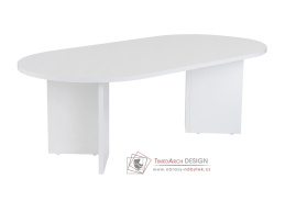 SABLE, konferenční stolek 119x60, bílá