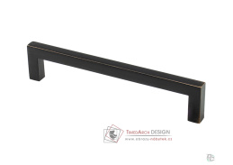 Úchyt na kuchyňskou skříňku CR 40 128, tmavý bronz