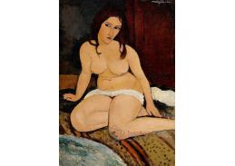 D-7745 Amedeo Modigliani - Sedící ženský akt