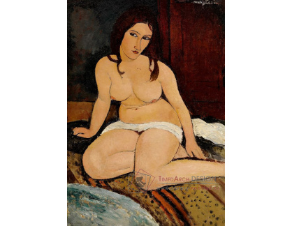 D-7745 Amedeo Modigliani - Sedící ženský akt