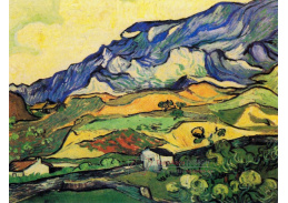 VR2-23 Vincent van Gogh - Les Alpilles, horská krajina v Saint-Rémy