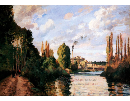 VCP-434 Camille Pissarro - Cesta kolem řeky v Pontoise